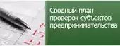 Сводный план проверок субъектов предпринимательства